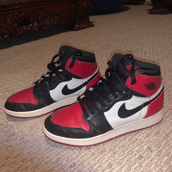 jordan 1 bred toes size 7 i’ll accept offers - Picture 9 of 9